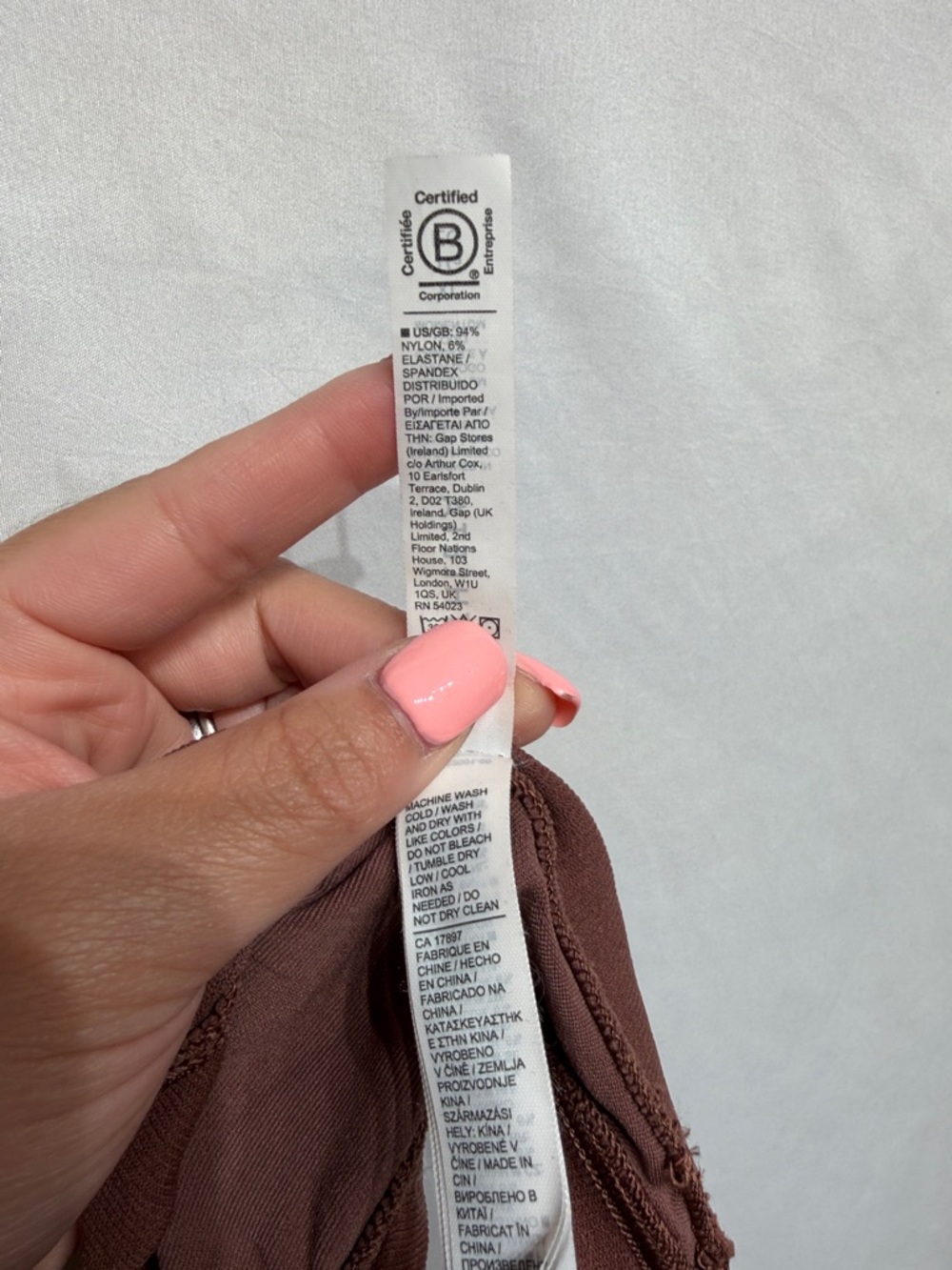 Athleta Momentum Logo Tank Sable XL - Picture 11 of 11